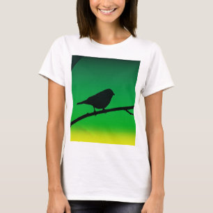 Camiseta Sparrow Silhouette On Limonene