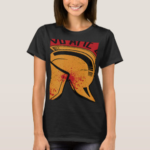 Camiseta Sparta Helmet Usted Es Un Motivati De Fitness Impa