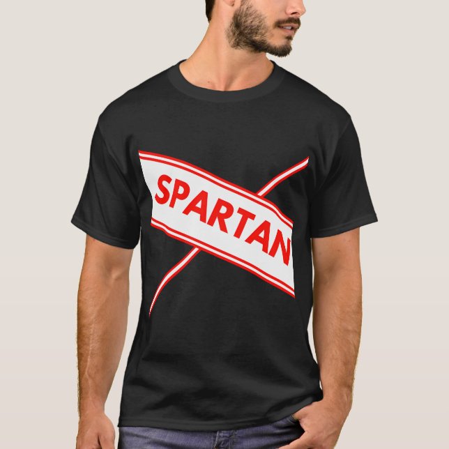 Camiseta Spartan Cheerader Easy Halloween (Anverso)