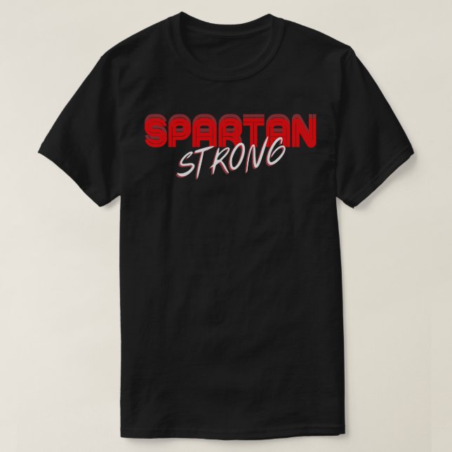 CAMISETA SPARTAN FUERTE 3 (Diseño del anverso)