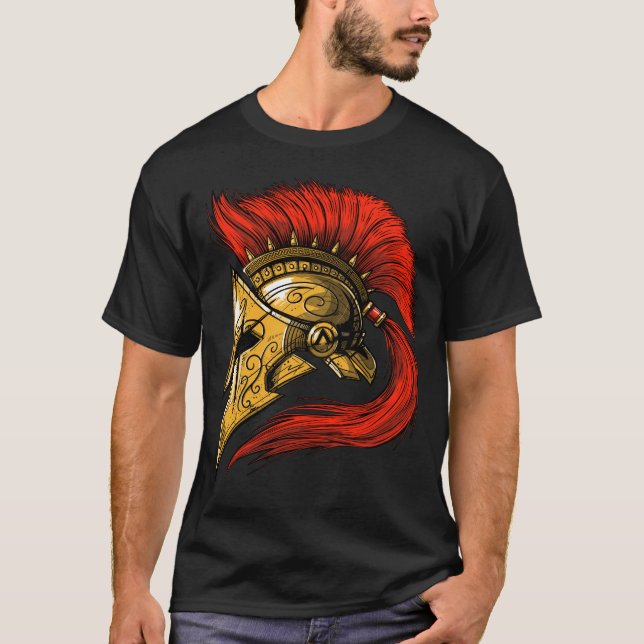 Camiseta Spartan Helmet (Anverso)