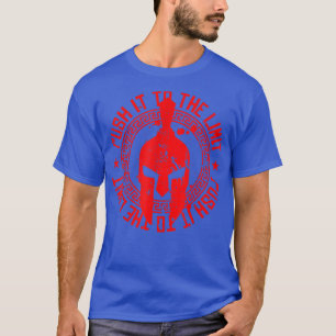Camiseta Spartan Helmet Gym Motivation Workout