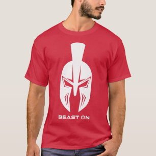 Camiseta Spartan HelmetBeast OnGym Motivation Fitness Sayin