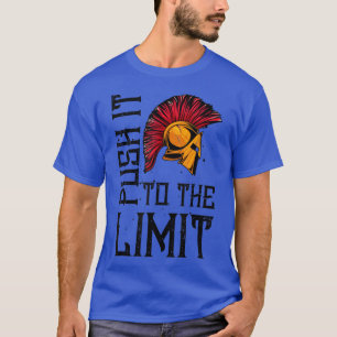 Camiseta Spartan Push It To The LimitMotivation Sparta Work