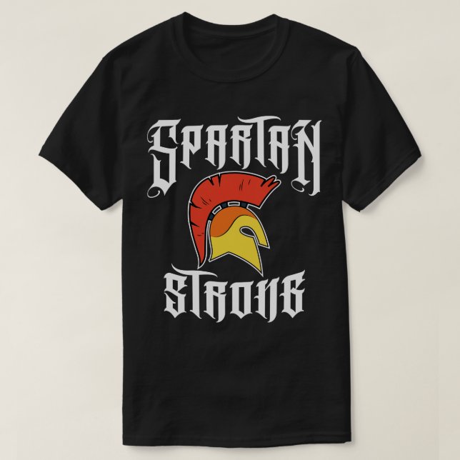 Camiseta Spartan Strong 2 (Diseño del anverso)