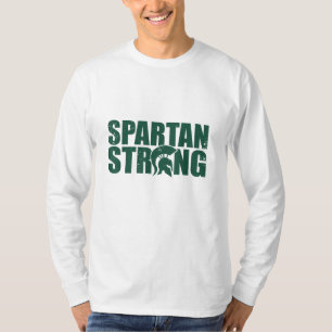 Camiseta Spartan Strong, entrenamiento en gimnasio