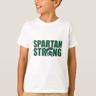 Camiseta Spartan Strong, entrenamiento en gimnasio