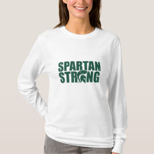 Camiseta Spartan Strong, entrenamiento en gimnasio