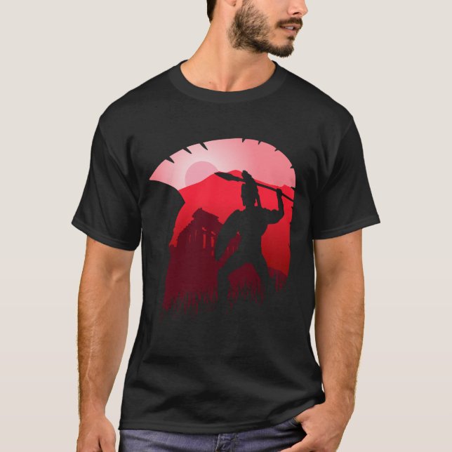 Camiseta Spartan Sunset (Anverso)