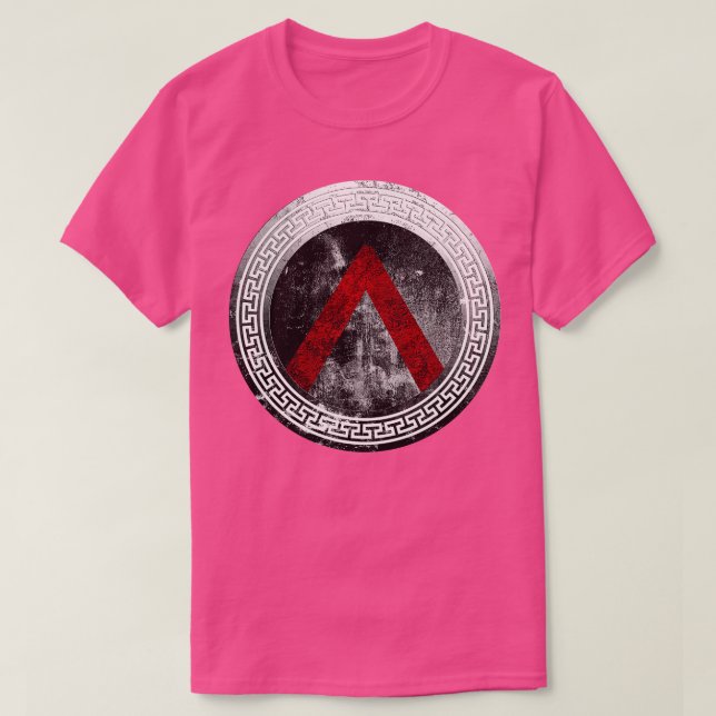 Camiseta Spartan Warrior Lambda Shield (Diseño del anverso)