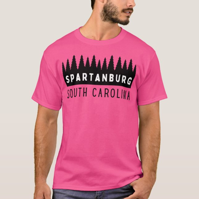 Camiseta Spartanburg South Carolina Sc Tourivenir (Anverso)