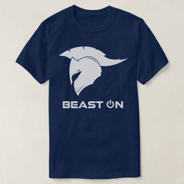 Camiseta Spartaner Fitness Beast En Gym Motivation Fitness (Diseño del anverso)