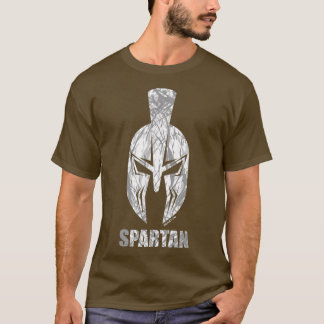 Camiseta SpartanSpartan HelmetGym Motivation Fitness dicien