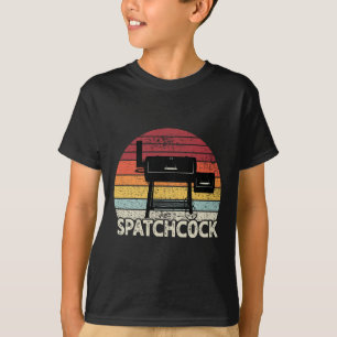 Camiseta Spatch Chicken Retro Bbq Smoll Grill
