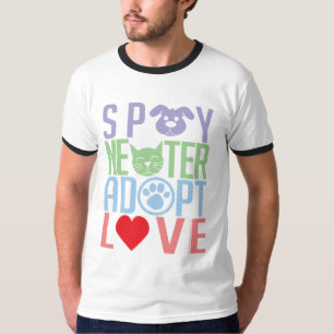 Camiseta Spay el neutro adoptan el amor 2