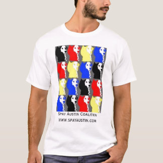 Camiseta Spay la coalición de Austin