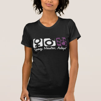 Camiseta Spay, neutralice, adopte