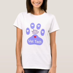Camiseta Spay, neutralice, adopte la tecnología del