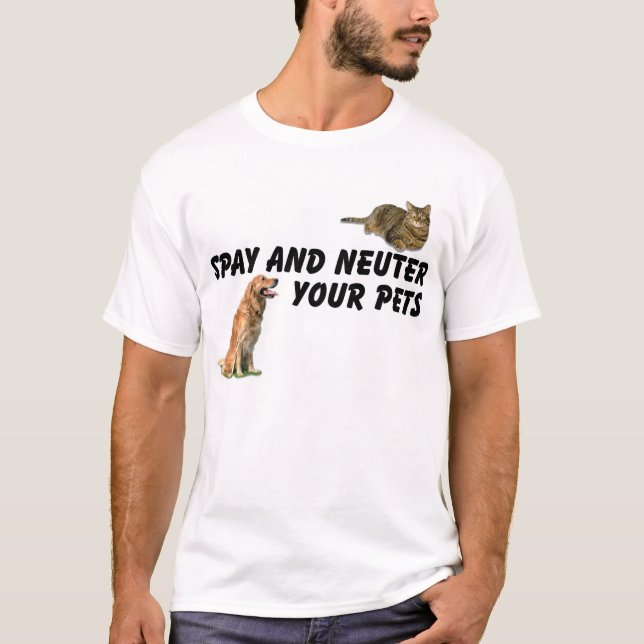 Camiseta Spay y Neuter (Anverso)