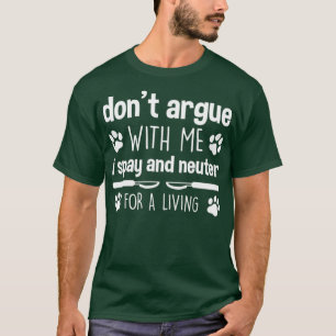 Camiseta Spay y Neuter, un veterano diplomático vivo