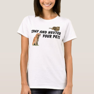 Camiseta Spay y neutralice