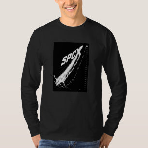 Camiseta SPCX Diseño de Inversor de OPI de SpaceX Acción