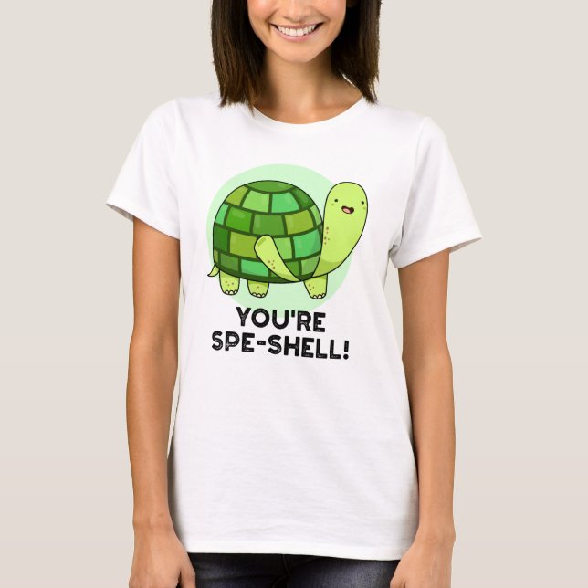Camiseta Spe-shell Funny Tortoise Pun (Anverso)