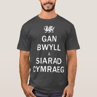Camiseta Speak Welsh Keep Calm Language Gift