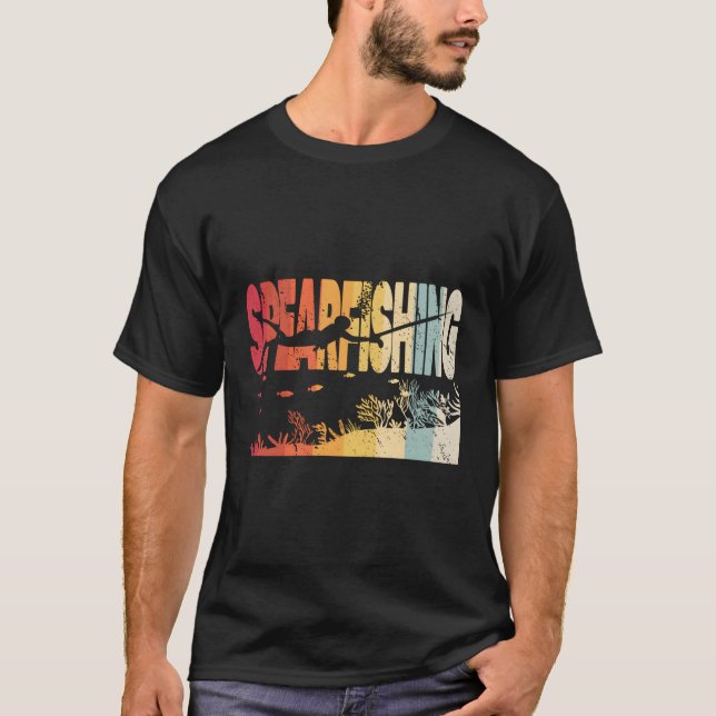 Camiseta Spearfish Speardiver Hogfish Speaking (Anverso)