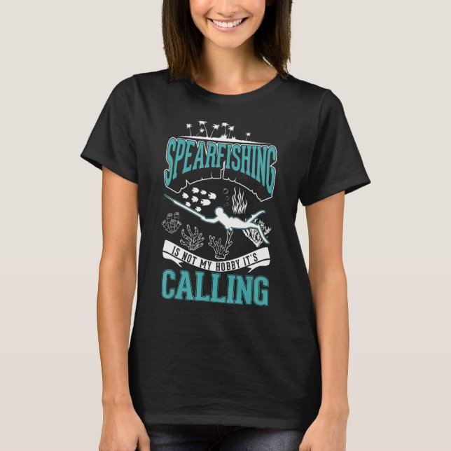 Camiseta Spearfisher Hobby Spear Fishing Spear (Anverso)