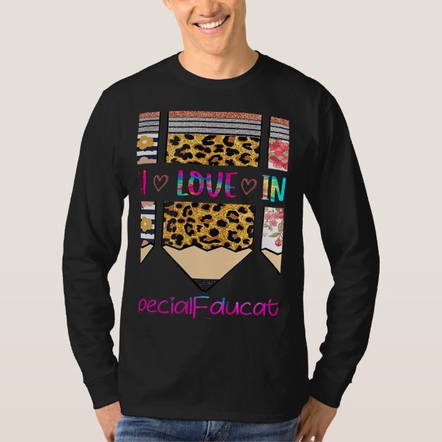 Camiseta Special Education Tie Dye Teach Love Inspire Penci (Anverso)