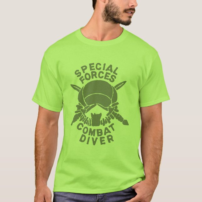 Camiseta Special Force Combat Diver (Anverso)