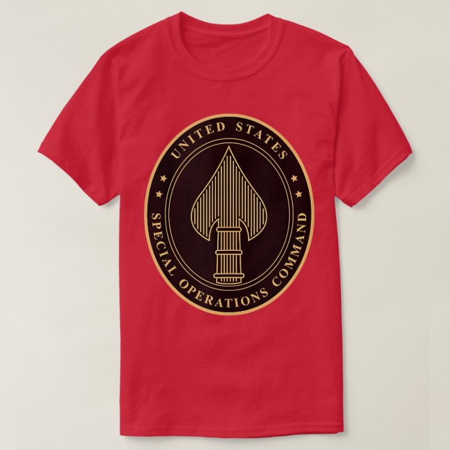 Camiseta Special Operations Command (SOCOM)  (Diseño del anverso)