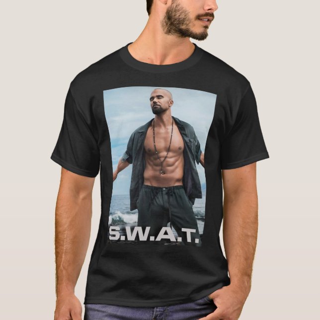 Camiseta Special Present Shemar Moore Gift Movie Fans Class (Anverso)