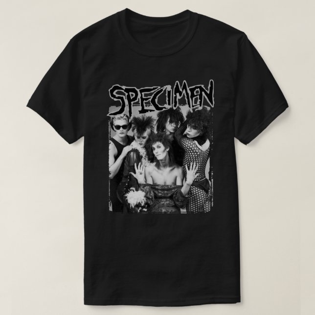 Camiseta SPECIMEN BAND GROUP MUSIC  Essential T-Shirt (Diseño del anverso)