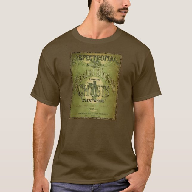 Camiseta Spectropia - un estudio de fantasmas - 1866 (Anverso)