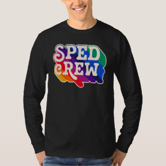 Camiseta SPED Crew Special Education Teacher Speducator Ret