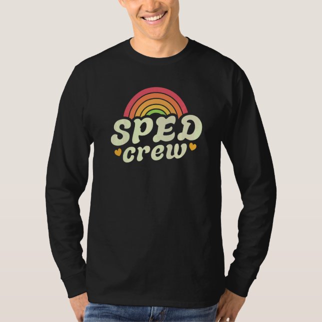 Camiseta SPED Crew Special Education Teacher Speducator Wom (Anverso)