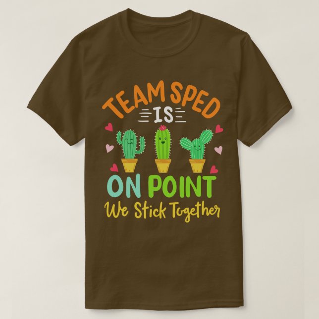 Camiseta SPED Educación Especial Sped Teacher 1 (Diseño del anverso)