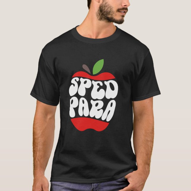 Camiseta SPED PARA Educación Especial Paraprofesional Paraí (Anverso)