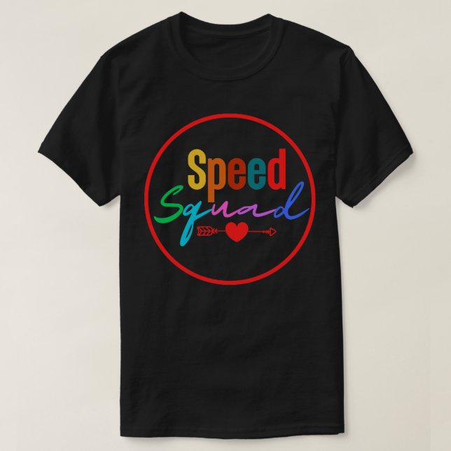 Camiseta Sped Squad simple Ilustracion 3 (Diseño del anverso)