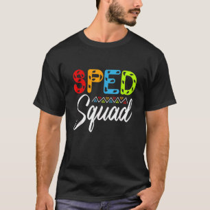 Camiseta Sped Squad Special Education Apparel 2022
