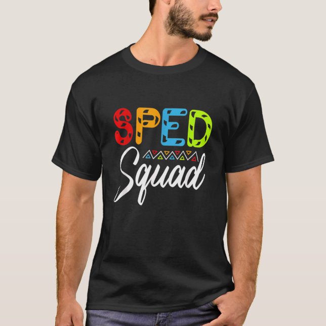Camiseta Sped Squad Special Education Apparel 2022 (Anverso)
