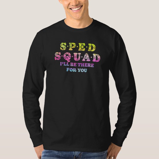 Camiseta SPED Squad Special Education Teacher Women Tie Dye (Anverso)