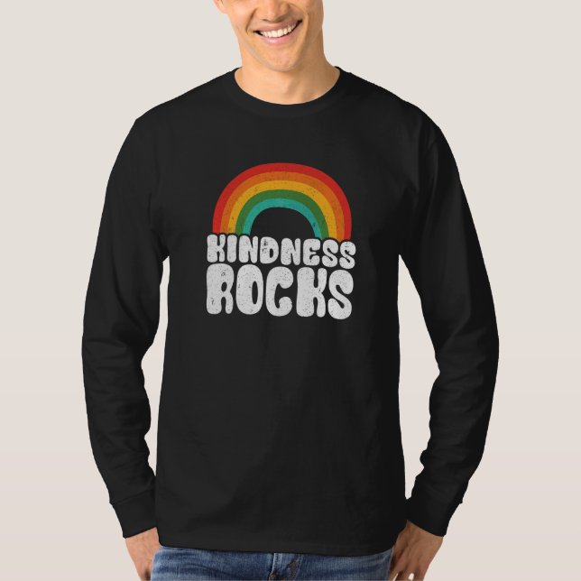 Camiseta Sped Teacher Anti Bullying Hippie Rainbow Kindness (Anverso)
