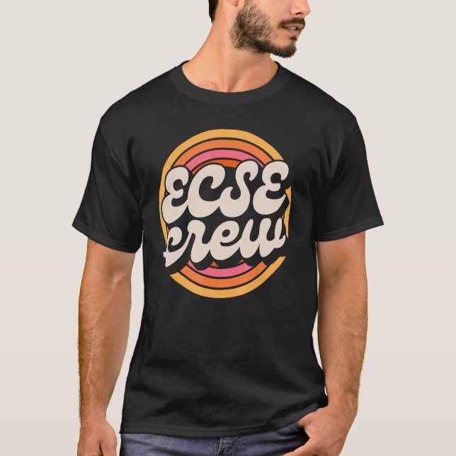 Camiseta SPED Teacher ECSE Crew Especial Edu (Anverso)