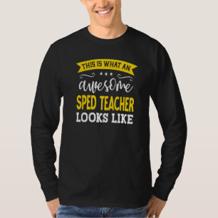 Camiseta SPED Teacher Job Title Employee Funny Worker SPED