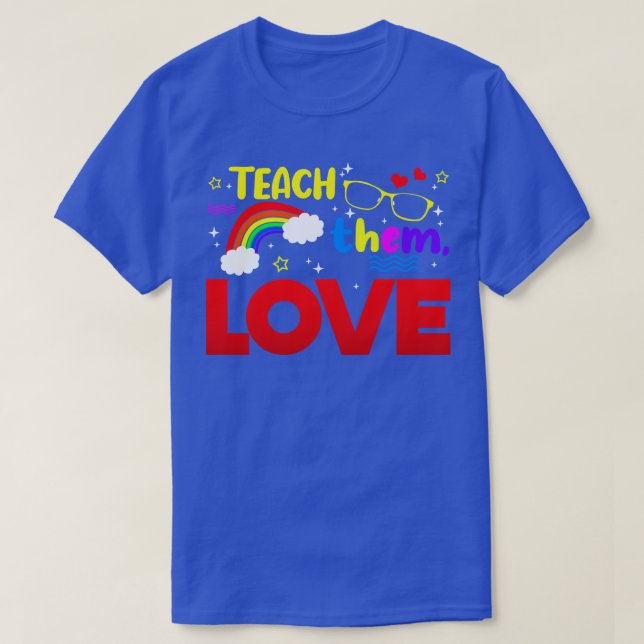 Camiseta SPED Teacher Les Enseña Amor (Diseño del anverso)