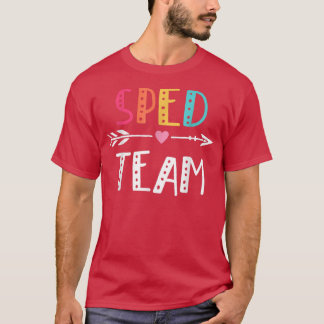 Camiseta Sped TeamCute Groovy Teacher vuelve a la escuela
