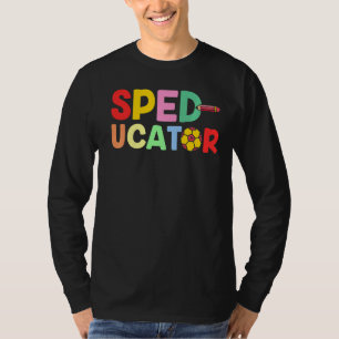 Camiseta Sped Ucator Cute Teacher Sped Educación Especial A